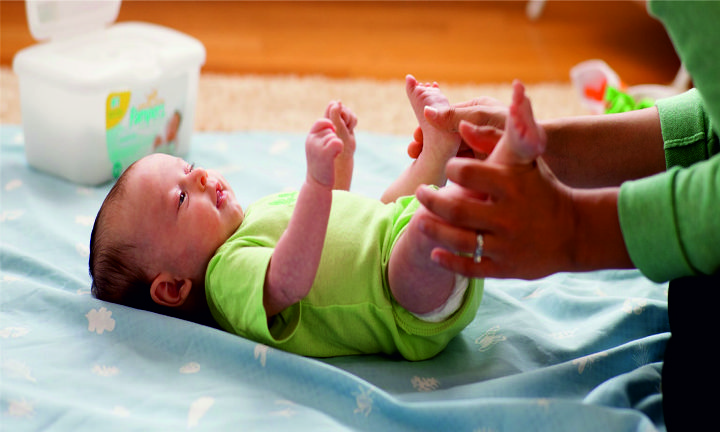 Baby diaper store size by month