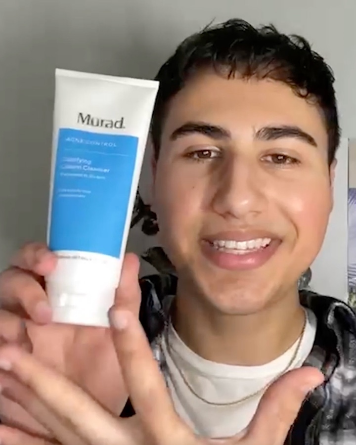Clarifying Cream Cleanser. Click for video.