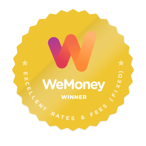 Excellent Rates & Fees (Fixed) - Winner award logo desktop