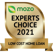 Mozo Expert Choice 2021 Low Cost Home Loan award image
