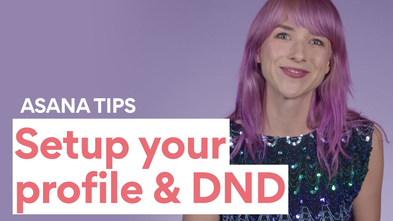 Example of a do not disturb notice in Asana