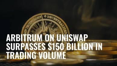 Arbitrum on Uniswap Surpasses $150 Billion in Trading Volume.jpg