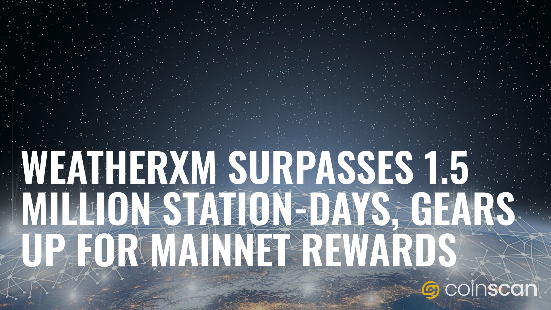 WeatherXM Surpasses 1.5 Million Station-Days, Gears Up for Mainnet Rewards