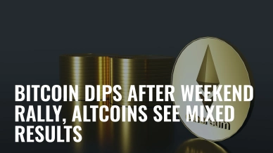 Bitcoin Dips After Weekend Rally, Altcoins See Mixed Results.jpg