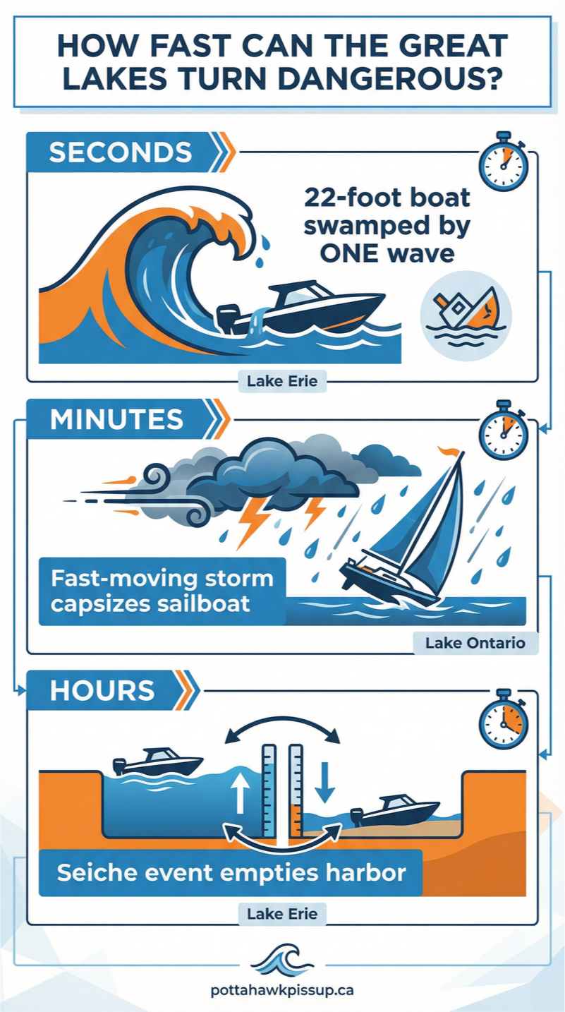 Great Lakes Danger Timeline Infographic