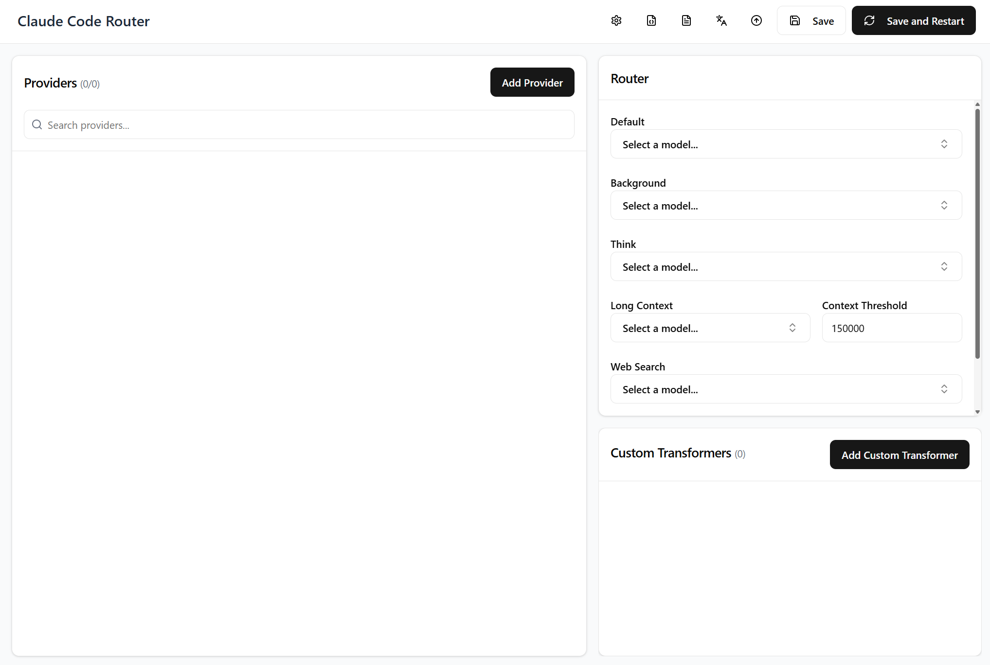 1 pokazanie widoku ui claude code router