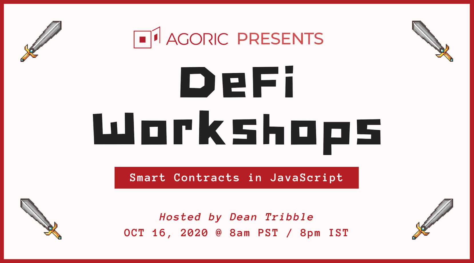 DeFi Workshops – Smart Contracts in JavaScript
