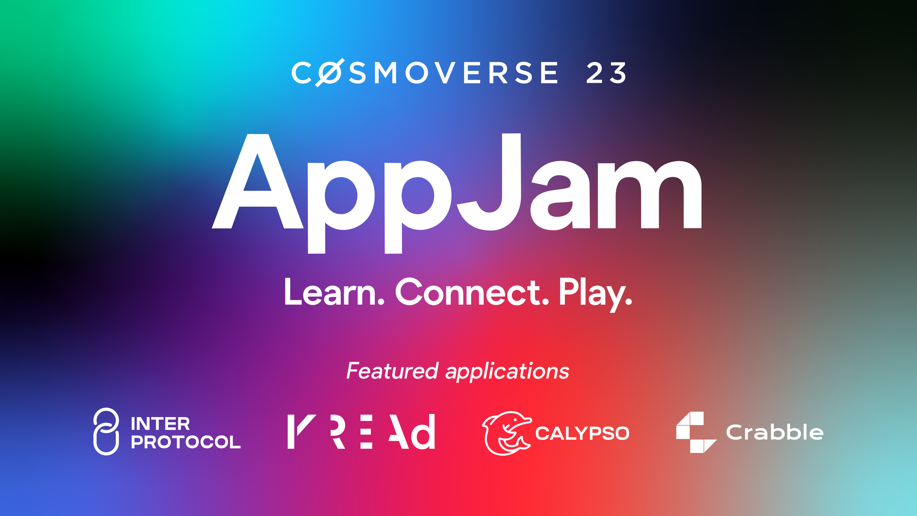 AppJam: An Immersive Agoric Experience at Cosmoverse 23