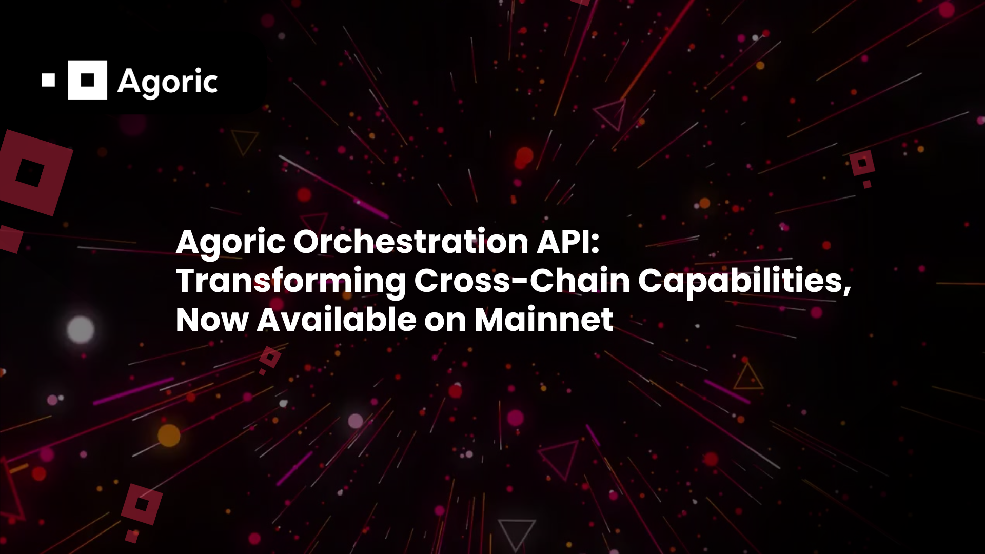 Agoric Orchestration API Live on Mainnet – Long Lived Smart Contracts Now Available!