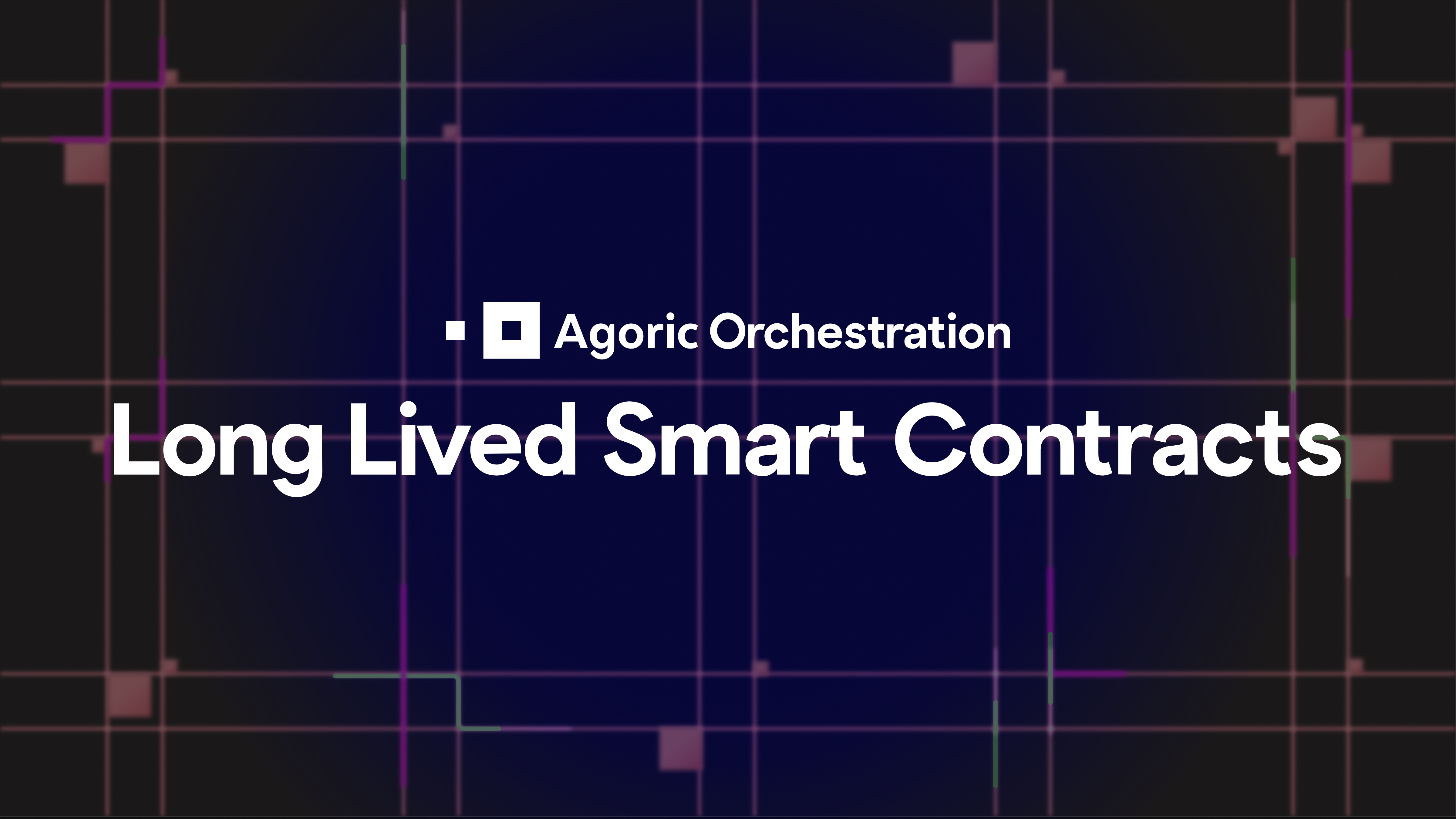 Long Lived Smart Contracts (Only) with the Orchestration API