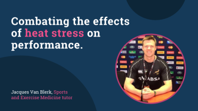 Combating the effects of heat stress on performance - Jacques Van Blerk