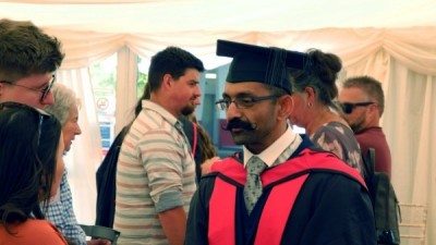 Majit Dol at Graduation - Learna | Diploma MSc