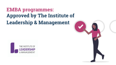 Learna EMBA programmes now approved by The Institute of Leadership & Management Thumbnail