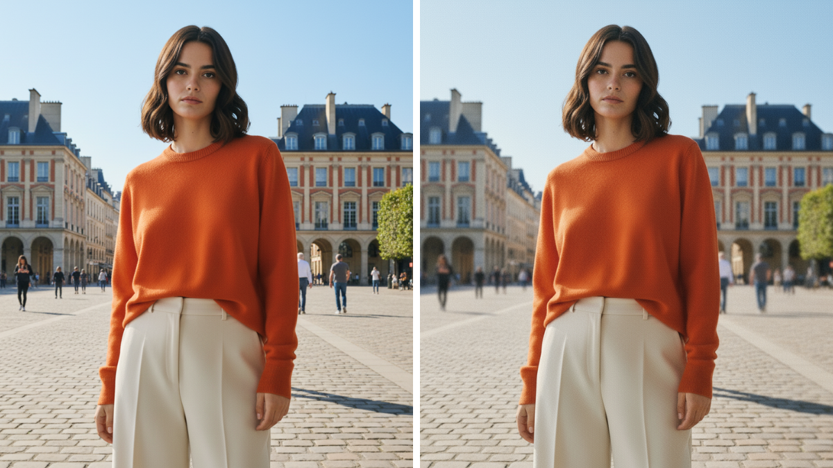 product to model background change