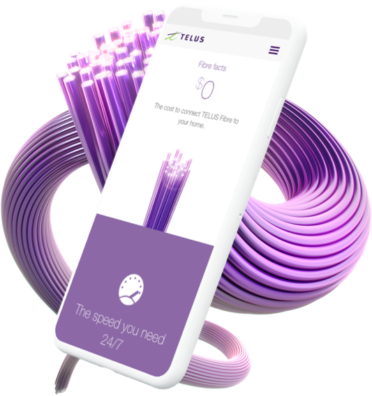 Improving Online Conversion Rates For Telus Purefibre 4467