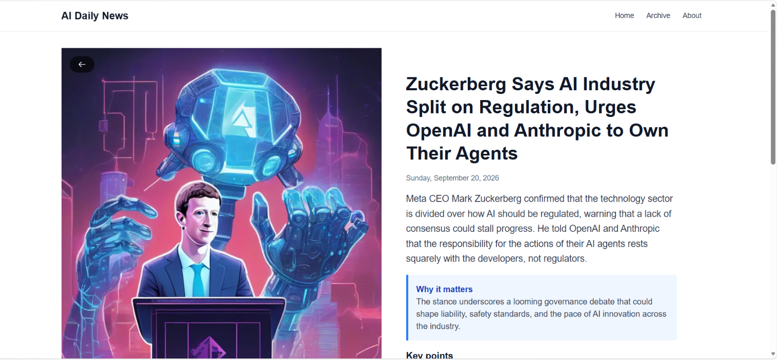 Specific news from September 21