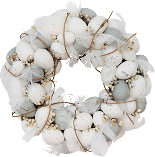 Handgefertigter Dekokranz Modern Easter