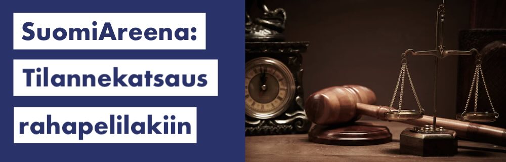 Uusi rahapelilaki puhutti Suomi Areenassa - Tilannekatsaus lisenssin etenemiseen