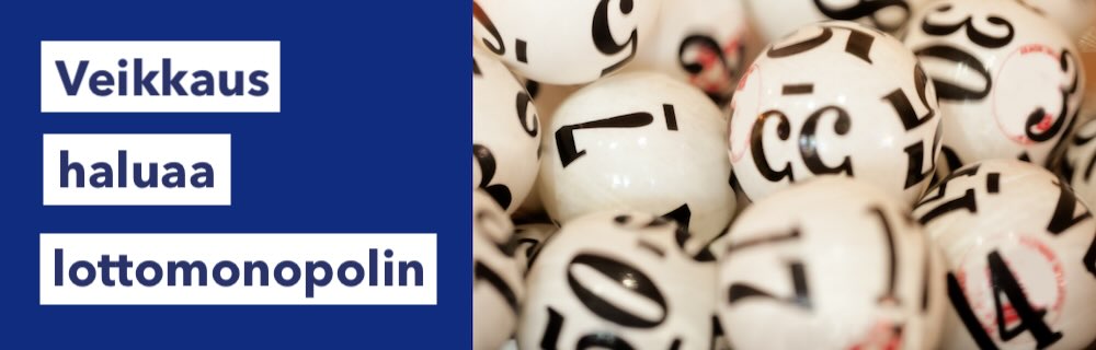 Paljastus: Veikkaus maksaa miljardin lottomonopolista