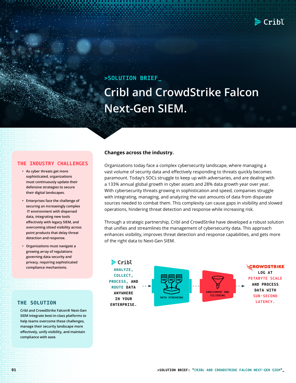 Cribl and CrowdStrike Falcon Next-Gen SIEM | Cribl