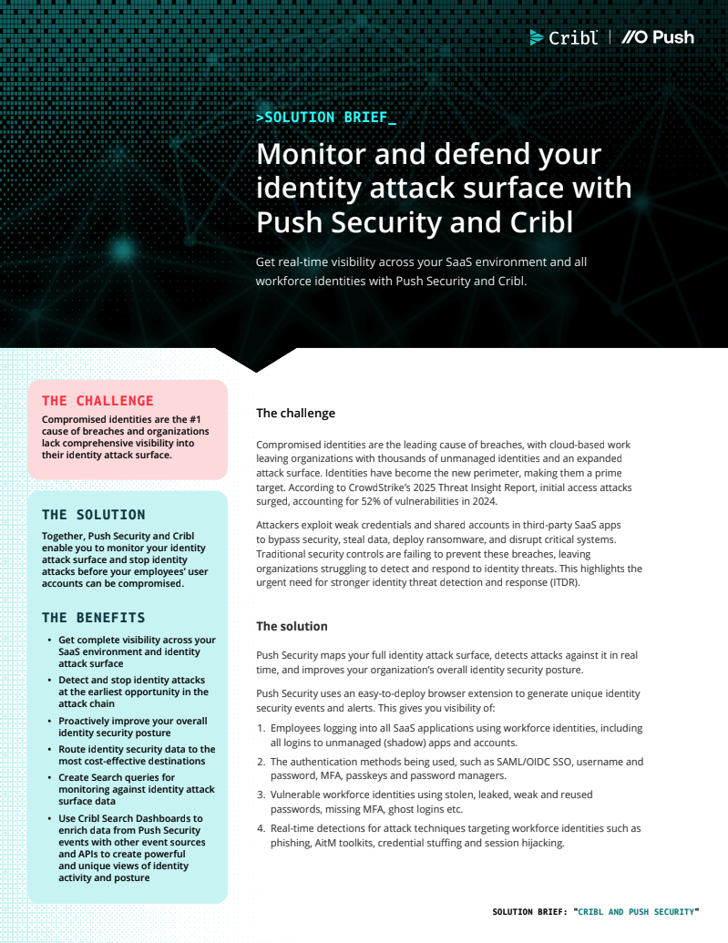 Monitor and defend your identity attack surface with Push Security and ...