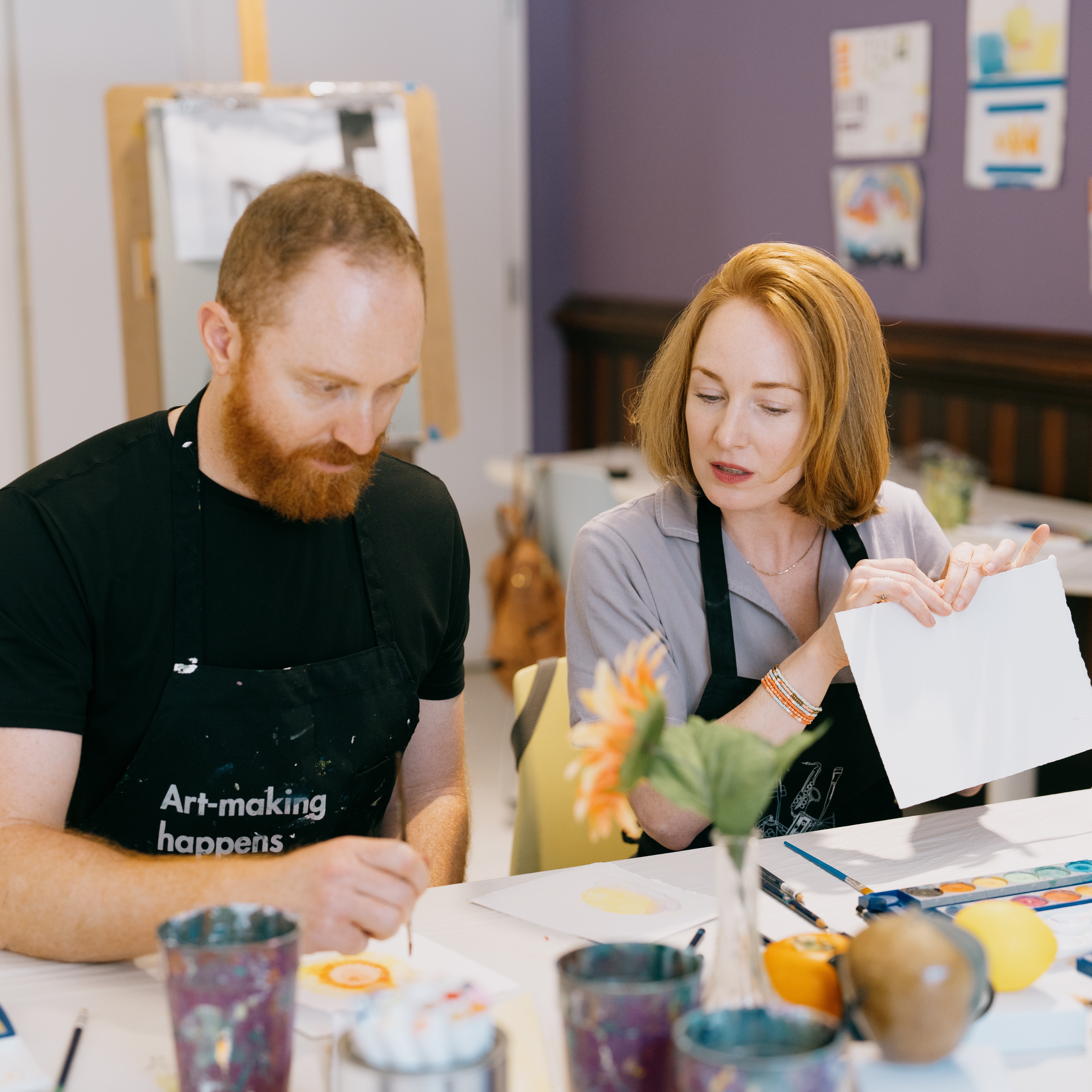 Impressionist-Style Painting