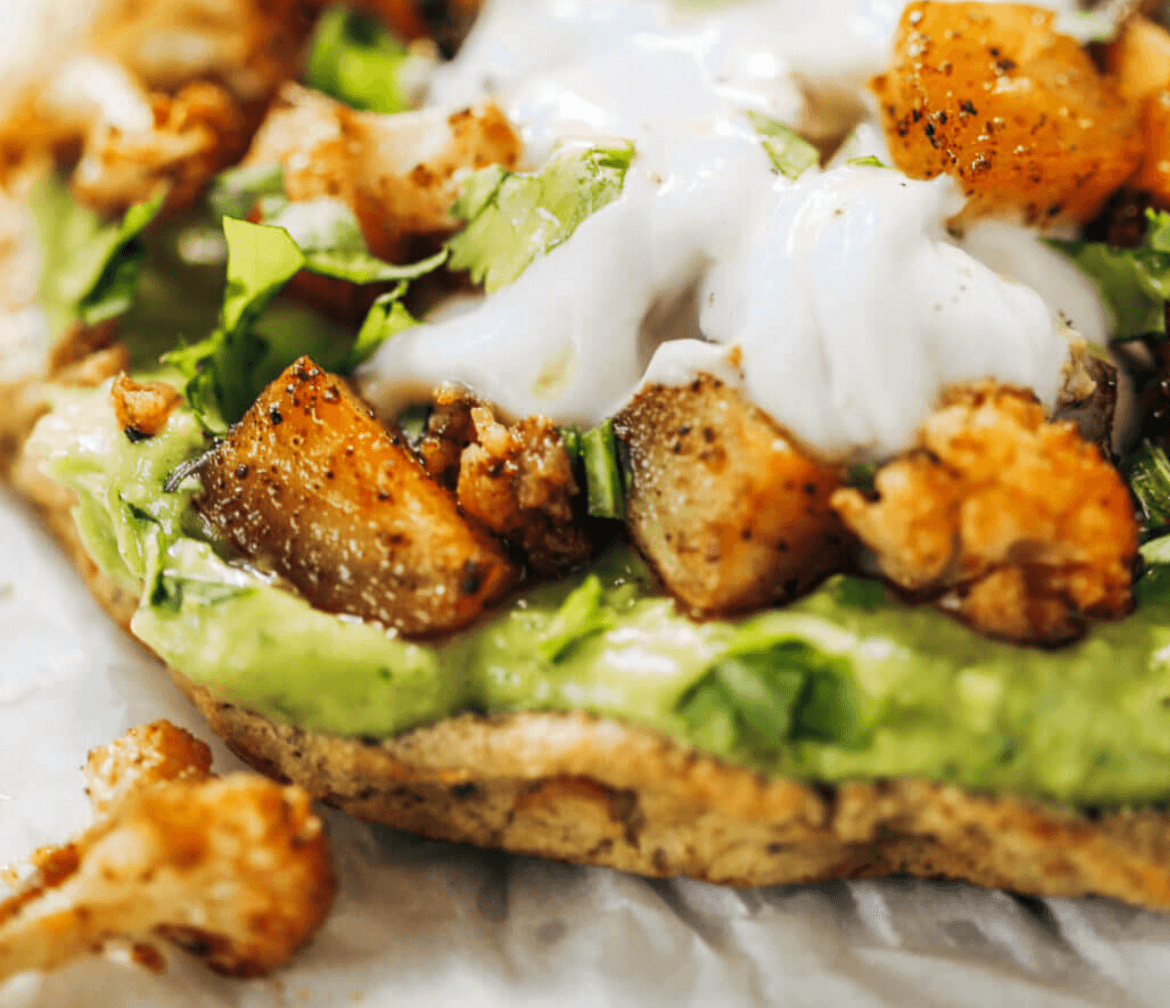Roasted Cauliflower Pitas - ADHDTacos