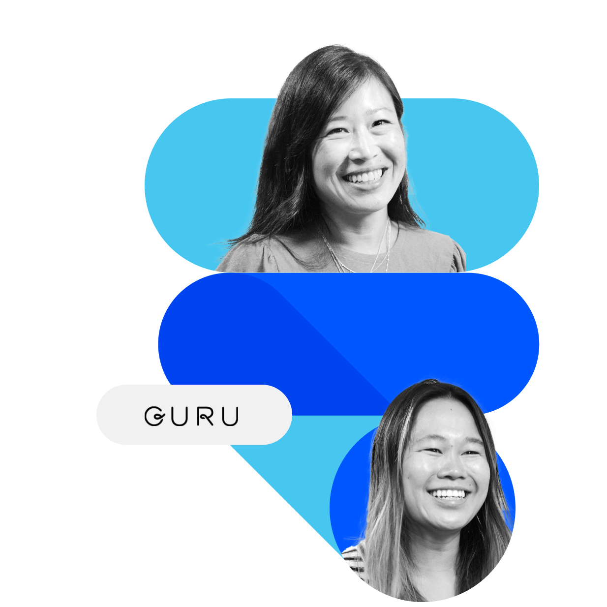 Anne Raimondi, Chief Customer Officer, and June Zhang, Customer Support Manager at Guru