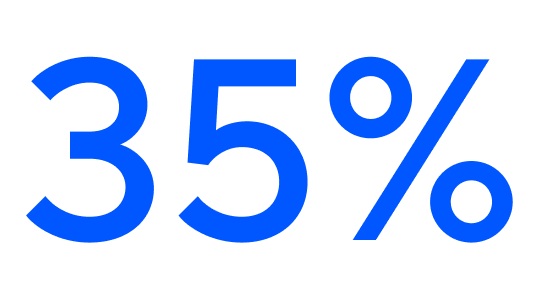 35%