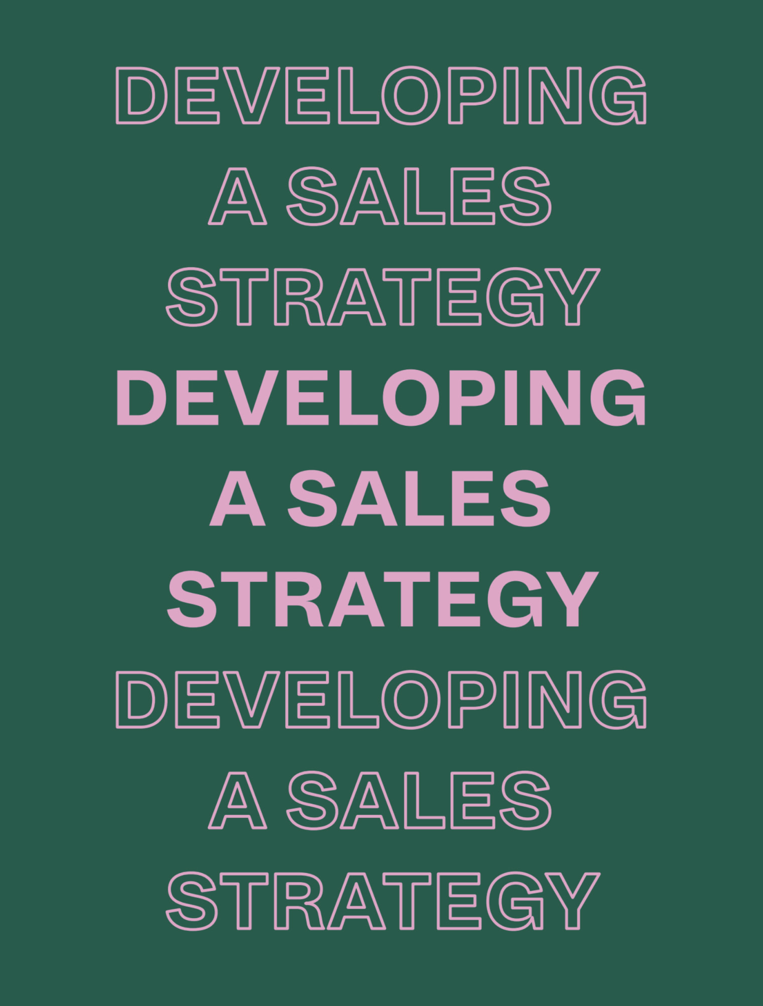 The Sales Handbook