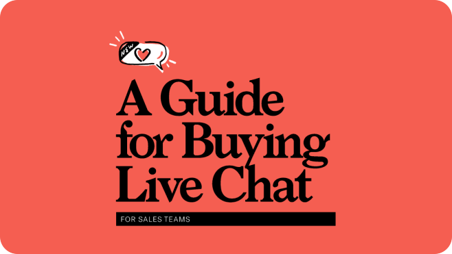 Buying Live Chat for Your Sales Team