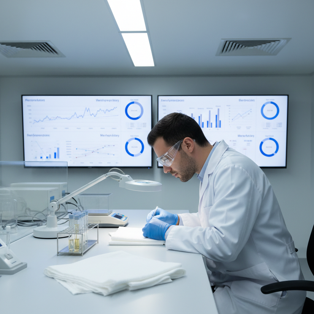 surfactant performance testing laboratory comparison analysis charts