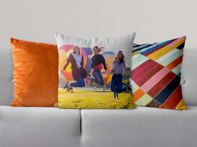 pillow personalised print