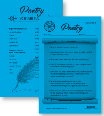 Poetry Research Card