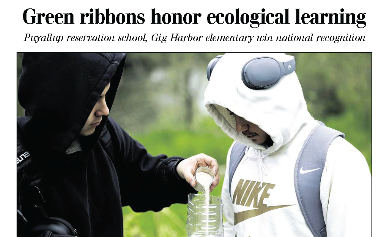 Green Ribbons Honor Ecological Learning