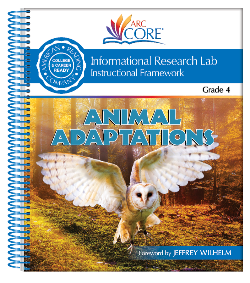 Animal Adaptations Framework Cover
