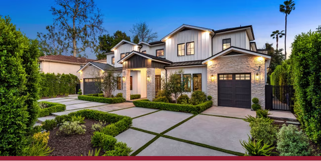 Exterior shot of a Beverly Hills, CA property for sale.