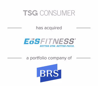 TSG Consumer Partners has acquired EōS Fitness, a portfolio company of BRS & Co. 