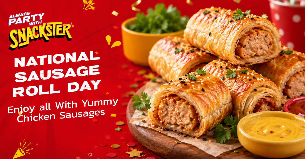 National Sausage Roll Day: Enjoy all With Yummy Chicken Sausages 