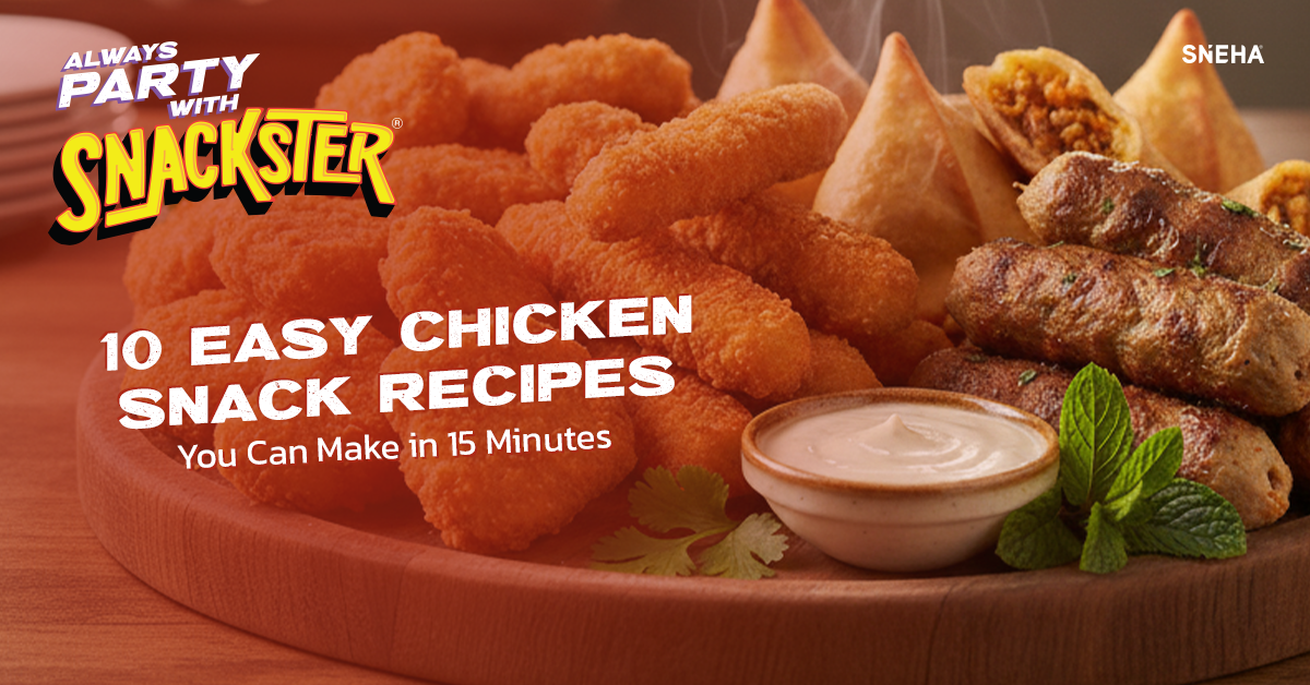 10 Easy Chicken Snack Recipes You Can Make in 15 Minutes