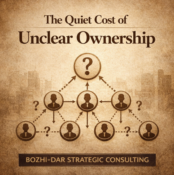 Cover Image for The Quiet Cost of Unclear Ownership