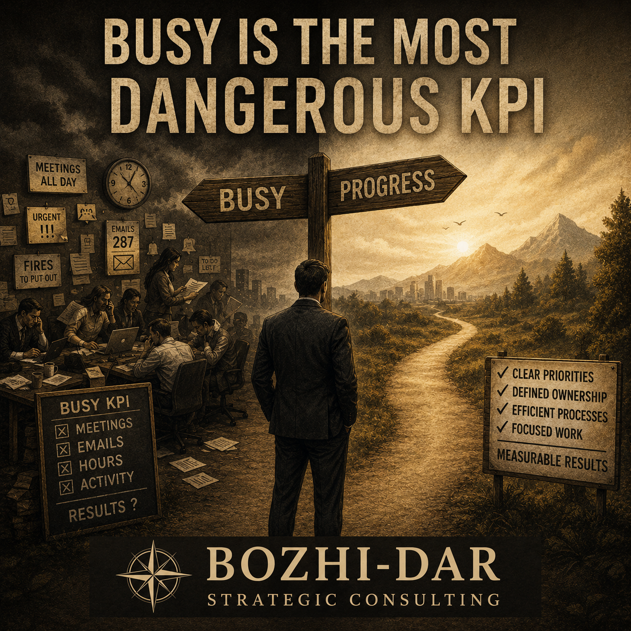 Cover Image for Busy Is the Most Dangerous KPI