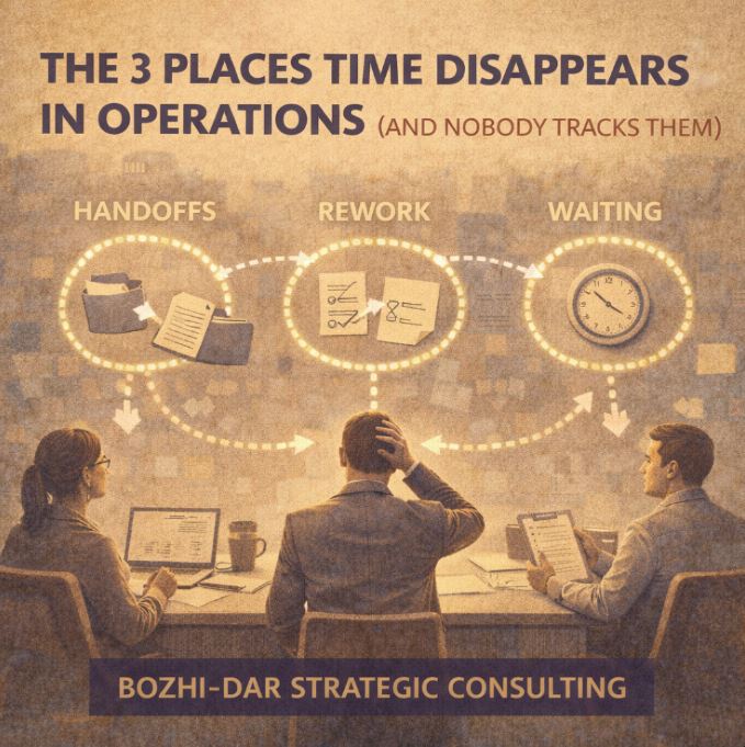 The 3 Places Time Disappears in Operations