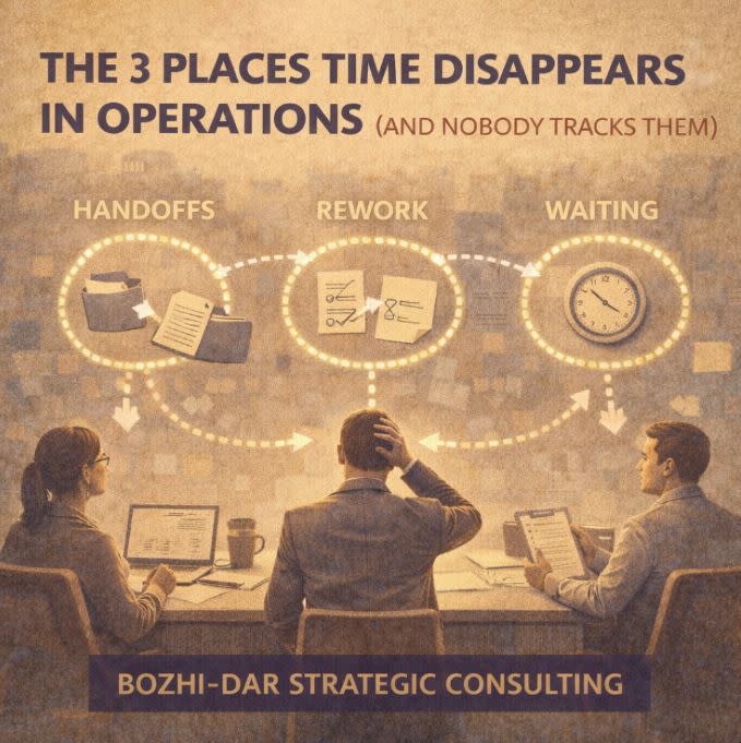 Cover Image for The 3 Places Time Disappears in Operations