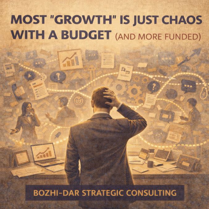 Cover Image for Most “Growth” Is Just Chaos With a Budget