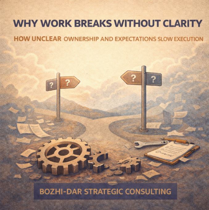 Why Work Breaks Without Clarity Now Days