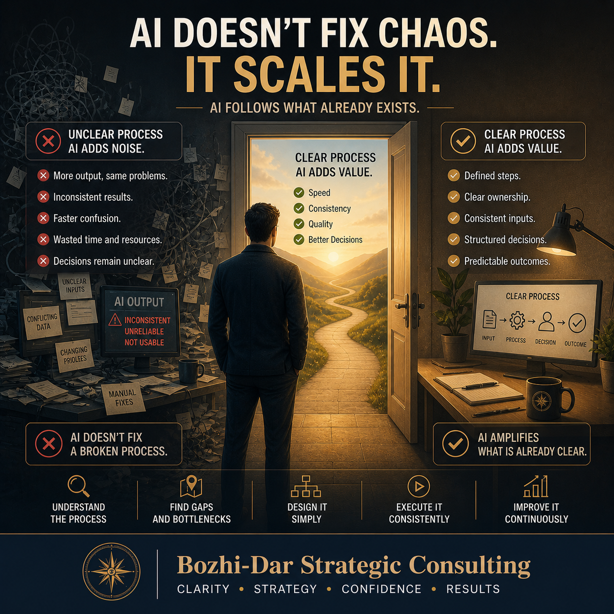 Cover Image for AI Doesn’t Fix Chaos. It Scales It.