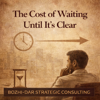 Cover Image for The Cost of Waiting Until It’s Clear