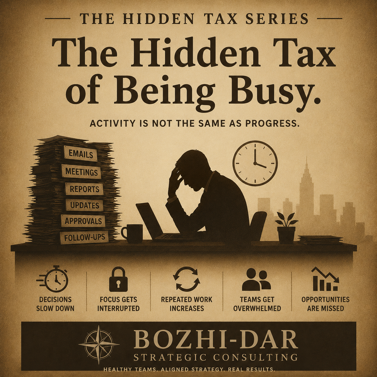 Cover Image for The Hidden Tax of Being Busy