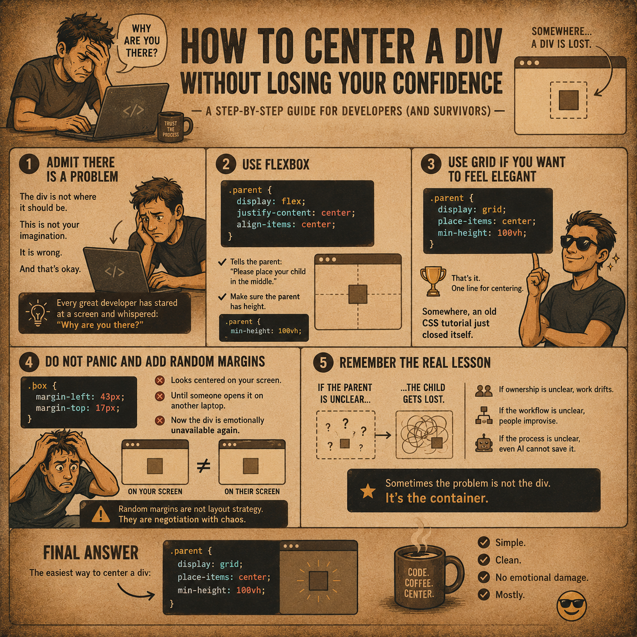 Cover Image for How to Center a Div